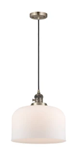Mini Pendants Glass Down by Innovations ( 405 | 201CSW-AB-G71-L-LED Franklin Restoration ) 