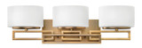 Bathroom Fixtures Three Lights by Hinkley ( 13 | 5103BR Lanza ) 