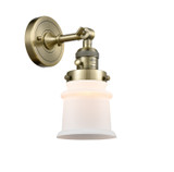 Sconces Single Glass by Innovations ( 405 | 203SW-AB-G181S Franklin Restoration ) 