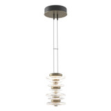 Mini Pendants Glass Down by Hubbardton Forge ( 39 | 139973-LED-STND-84 Cairn ) 