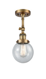 Semi-Flush Mts. Directional by Innovations ( 405 | 201F-BB-G204-6 Franklin Restoration ) 