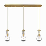 Linear/Island 3 Light Bar by Innovations ( 405 | 123-451-1P-BB-G451-5CL Downtown Urban ) 