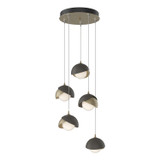 Pendants Multi-port/Cascade by Hubbardton Forge ( 39 | 131125-SKT-STND-84-07-GG0711 Brooklyn ) 