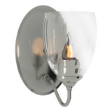 Sconces Single Glass by Hubbardton Forge ( 39 | 204213-SKT-85-LL0083 Simple Lines ) 