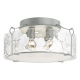 Semi-Flush Mts. Drum Shade by Hubbardton Forge ( 39 | 121145-SKT-82-LL0216 Bow ) 