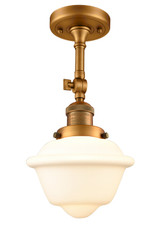 Semi-Flush Mts. Directional by Innovations ( 405 | 201F-BB-G531-LED Franklin Restoration ) 