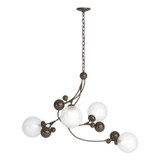 Large Chandeliers Glass Shade by Hubbardton Forge ( 39 | 136420-SKT-05-WF0639 Sprig ) 
