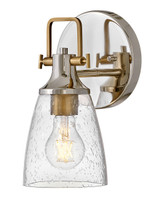 Sconces Single Glass by Hinkley ( 13 | 51270PN Easton ) 