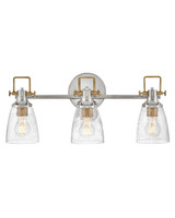 Bathroom Fixtures Three Lights by Hinkley ( 13 | 51273PN Easton ) 