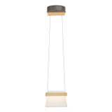 Mini Pendants Glass Down by Hubbardton Forge ( 39 | 151060-LED-STND-07-WD-YE0560 Cowbell ) 