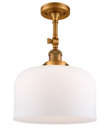 Semi-Flush Mts. Directional by Innovations ( 405 | 201F-BB-G71-L Franklin Restoration ) 