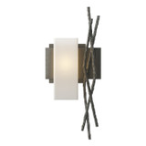 Sconces Single Glass by Hubbardton Forge ( 39 | 207670-SKT-LFT-20-GG0351 Brindille ) 
