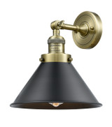 Sconces Single Glass by Innovations ( 405 | 203-AB-M10-BK Franklin Restoration ) 