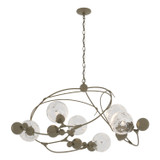 Large Chandeliers Glass Shade by Hubbardton Forge ( 39 | 136421-SKT-84-LL0639 Sprig ) 