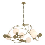 Large Chandeliers Glass Shade by Hubbardton Forge ( 39 | 136421-SKT-86-GG0639 Sprig ) 
