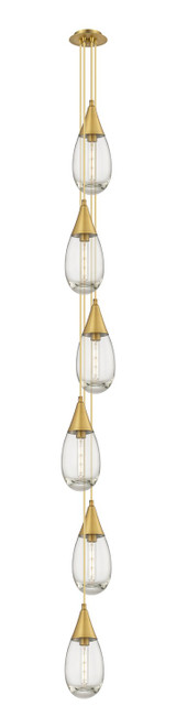 Pendants Multi-port/Cascade by Innovations ( 405 | 106-450-1P-BB-G450-6CL Downtown Urban ) 