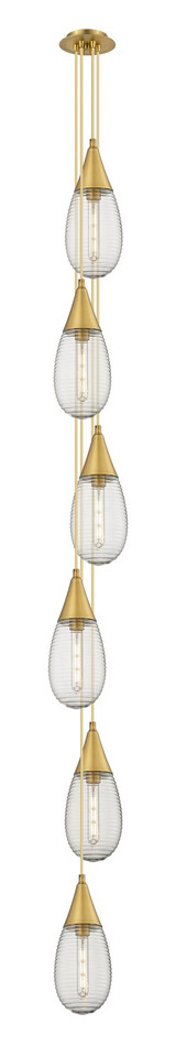 Pendants Multi-port/Cascade by Innovations ( 405 | 106-450-1P-BB-G450-6SCL Downtown Urban ) 