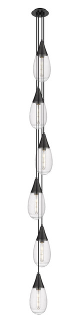Pendants Multi-port/Cascade by Innovations ( 405 | 106-450-1P-BK-G450-6SCL Downtown Urban ) 