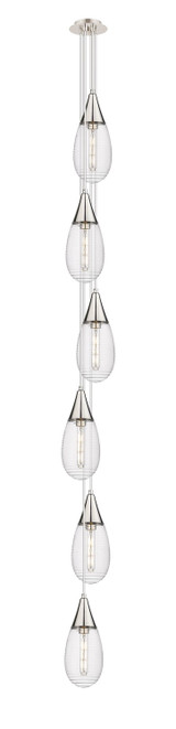 Pendants Multi-port/Cascade by Innovations ( 405 | 106-450-1P-PN-G450-6SCL Downtown Urban ) 