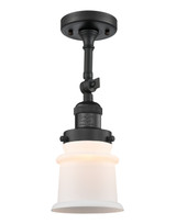Semi-Flush Mts. Glass Down by Innovations ( 405 | 201F-BK-G181S Franklin Restoration ) 