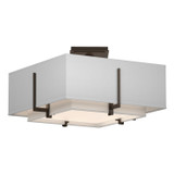 Semi-Flush Mts. Drum Shade by Hubbardton Forge ( 39 | 126507-SKT-05-SF1205-SF1605 Exos ) 