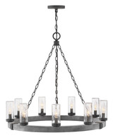 Exterior Chandeliers by Hinkley ( 13 | 29208DZ Sawyer ) 