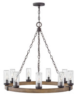 Exterior Chandeliers by Hinkley ( 13 | 29208SQ-LL Sawyer ) 