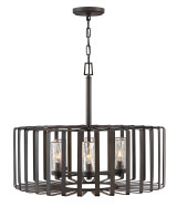 Mid. Chandeliers Glass Up by Hinkley ( 13 | 29505BGR Reid ) 