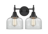 Bathroom Fixtures Two Lights by Innovations ( 405 | 447-2W-BK-G72-LED Caden ) 