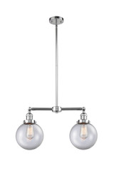 Linear/Island 2 Light Bar by Innovations ( 405 | 209-PC-G202-8-LED Franklin Restoration ) 