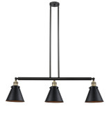 Linear/Island 3 Light Bar by Innovations ( 405 | 213-BAB-M13-BK-LED Franklin Restoration ) 