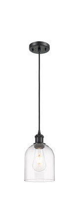 Mini Pendants Glass Down by Innovations ( 405 | 516-1P-BK-G558-6CL Ballston ) 