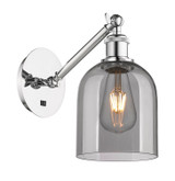 Sconces Single Glass by Innovations ( 405 | 317-1W-PC-G558-6SM Ballston ) 