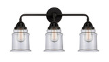 Bathroom Fixtures Three Lights by Innovations ( 405 | 288-3W-BK-G182-LED Nouveau 2 ) 