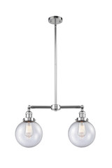 Linear/Island 2 Light Bar by Innovations ( 405 | 209-PC-G204-8 Franklin Restoration ) 