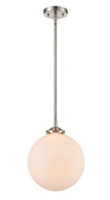 Mini Pendants Glass Down by Innovations ( 405 | 284-1S-SN-G201-10-LED Nouveau ) 