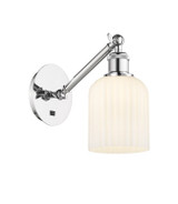 Sconces Single Glass by Innovations ( 405 | 317-1W-PC-G559-5GWH Ballston ) 
