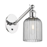 Sconces Single Glass by Innovations ( 405 | 317-1W-PC-G559-5SM Ballston ) 