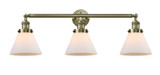 Bathroom Fixtures Three Lights by Innovations ( 405 | 205-AB-G41 Franklin Restoration ) 