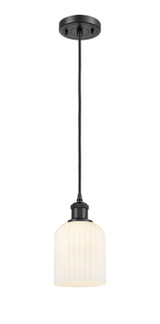 Mini Pendants Glass Down by Innovations ( 405 | 516-1P-BK-G559-5GWH Ballston ) 