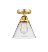 Semi-Flush Mts. Glass Down by Innovations ( 405 | 288-1C-SG-G42 Nouveau 2 ) 