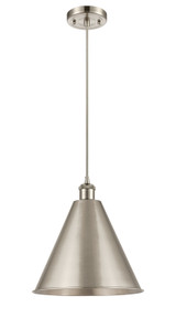 Pendants Metal Shade by Innovations ( 405 | 516-1P-SN-MBC-16-SN Ballston ) 