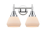Bathroom Fixtures Two Lights by Innovations ( 405 | 447-2W-PC-G171-LED Caden ) 