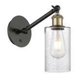 Sconces Single Glass by Innovations ( 405 | 317-1W-BAB-G804 Ballston ) 