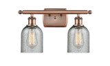 Bathroom Fixtures Two Lights by Innovations ( 405 | 516-2W-AC-G257 Ballston ) 