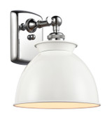 Sconces Single Glass by Innovations ( 405 | 516-1W-PC-M14-W-LED Ballston ) 