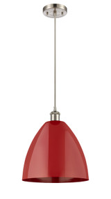 Pendants Metal Shade by Innovations ( 405 | 516-1P-SN-MBD-12-RD-LED Ballston ) 