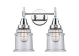Bathroom Fixtures Two Lights by Innovations ( 405 | 447-2W-PC-G184-LED Caden ) 