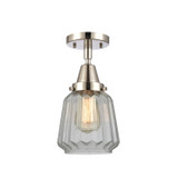 Semi-Flush Mts. Directional by Innovations ( 405 | 447-1C-PN-G142 Caden ) 