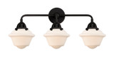 Bathroom Fixtures Three Lights by Innovations ( 405 | 288-3W-BK-G531 Nouveau 2 ) 